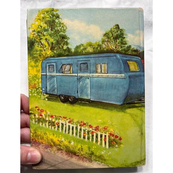 Trixie Belden and the Red Trailer Mystery 1950/1954 Whitman Vintage Book - Picture 3 of 13